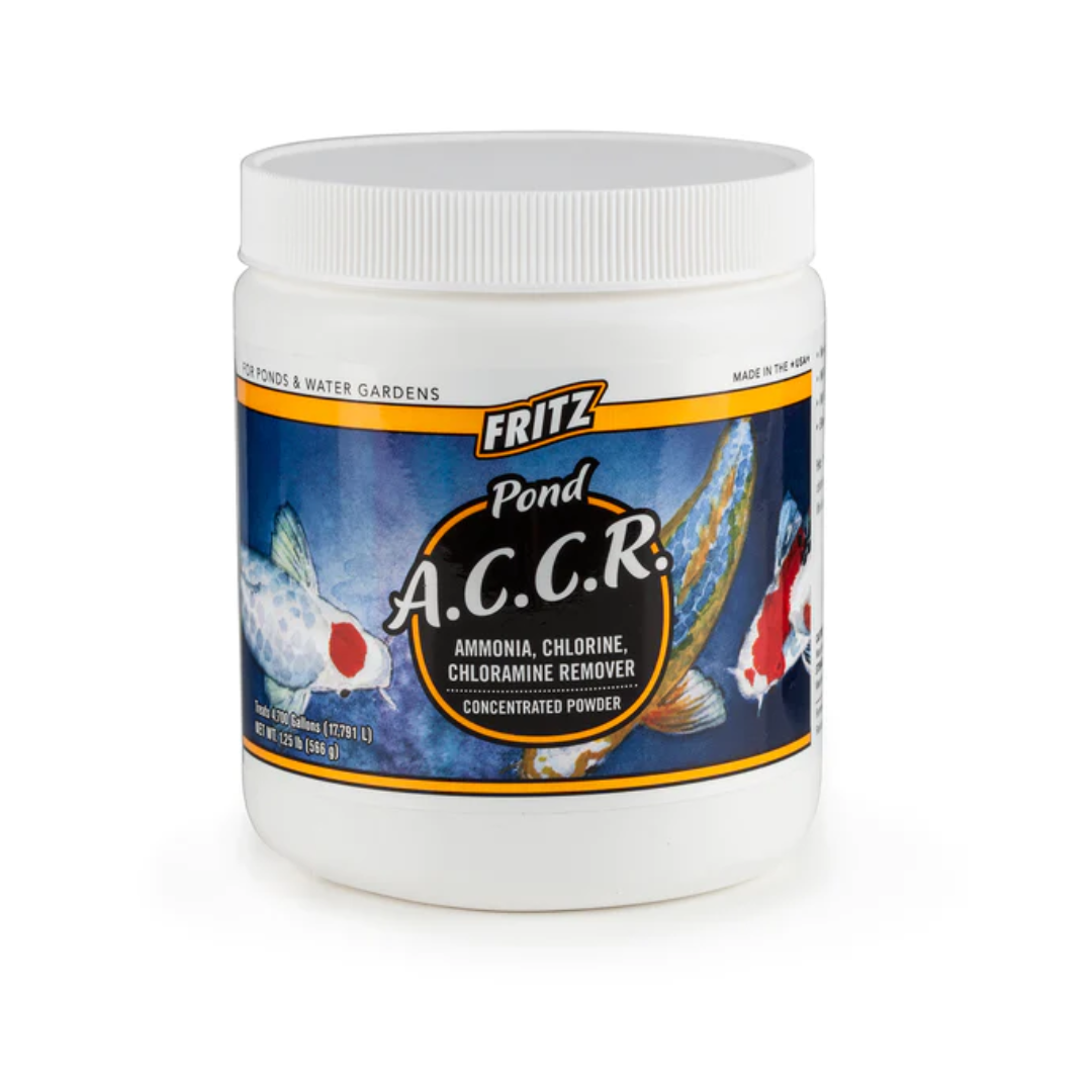 Fritz - Aquatics Pond A.C.C.R. Concentrated Dry Ammonia, Chlorine and Chloramines Remover