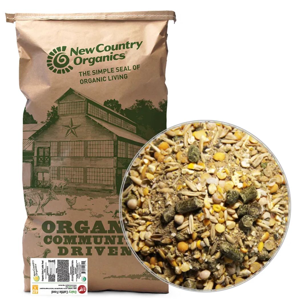 New Country Organics - Dairy Cattle Feed - 40 lbs