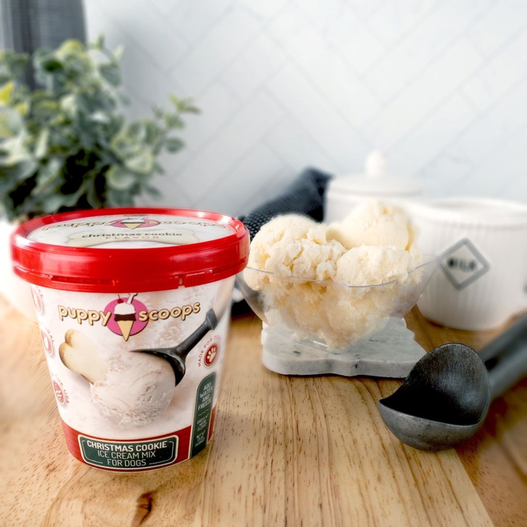 Puppy Cake - Puppy Scoops Ice Cream Mix - Christmas Cookie