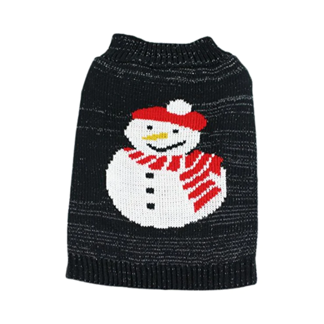 Midlee - Winter Snowman Dog Sweater