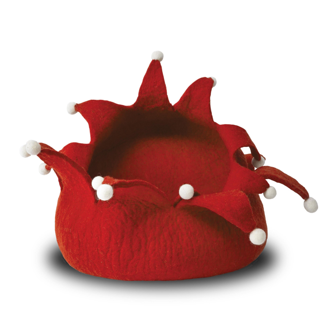 Dharma Dog Karma Cat - Holiday Petals Pet Basket