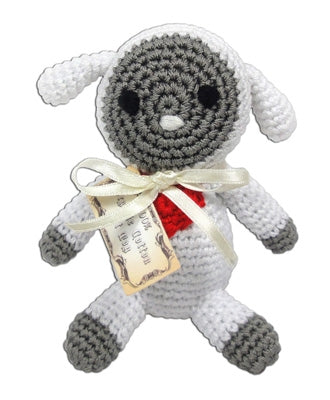 Mirage Pet Product - Knit Knacks Fleece The Lamb Organic Cotton for Small Dogs