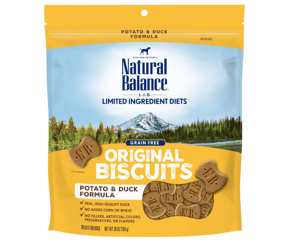 Natural Balance - L.I.T. Limited Ingredient Treats Potato & Duck Formula. Dog Treats.-Southern Agriculture
