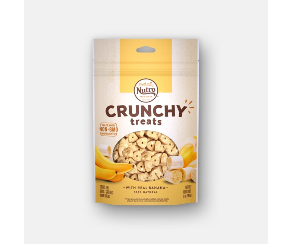 Nutro crunchy treats on sale banana