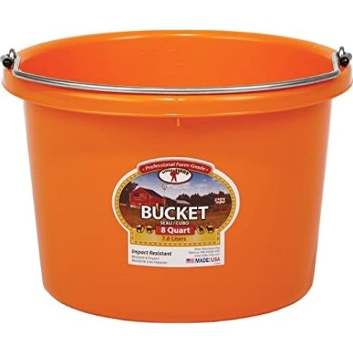 DuraFlex Plastic Bucket - 8 quart-Southern Agriculture