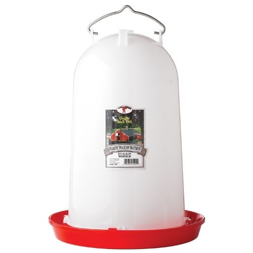 Plastic Poultry Drinker - 3 gallon-Southern Agriculture