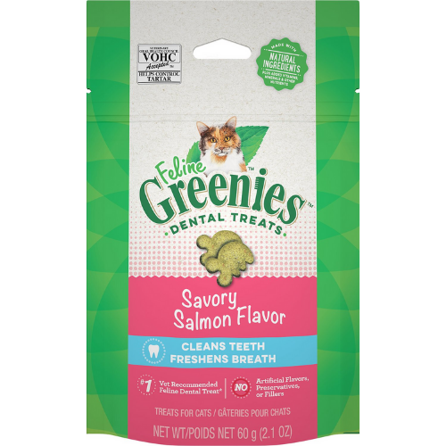 Greenies - Feline Savory Salmon Flavor Adult Dental Cat Treats-Southern Agriculture
