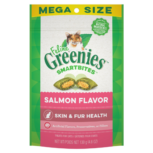Greenies - Feline SmartBites Healthy Skin & Fur Salmon Flavor Cat Treats-Southern Agriculture
