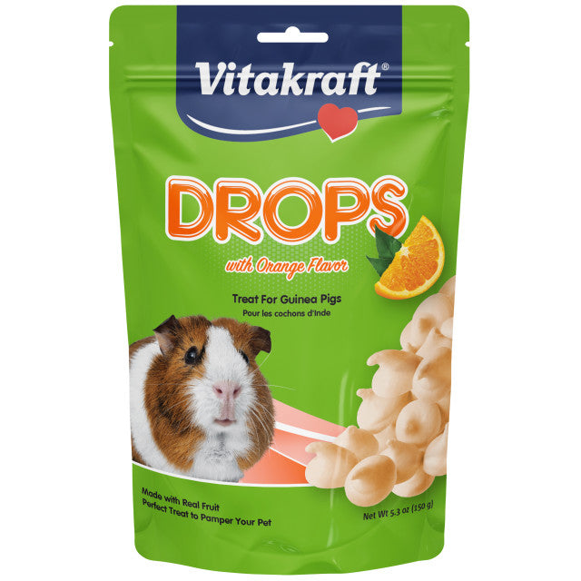 Vitakraft - Orange Drops For Guinea Pigs In Pouch