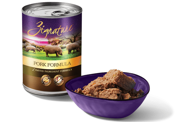 Zignature - Pork Dog Food 13 oz Can Canned Dog Food-Southern Agriculture