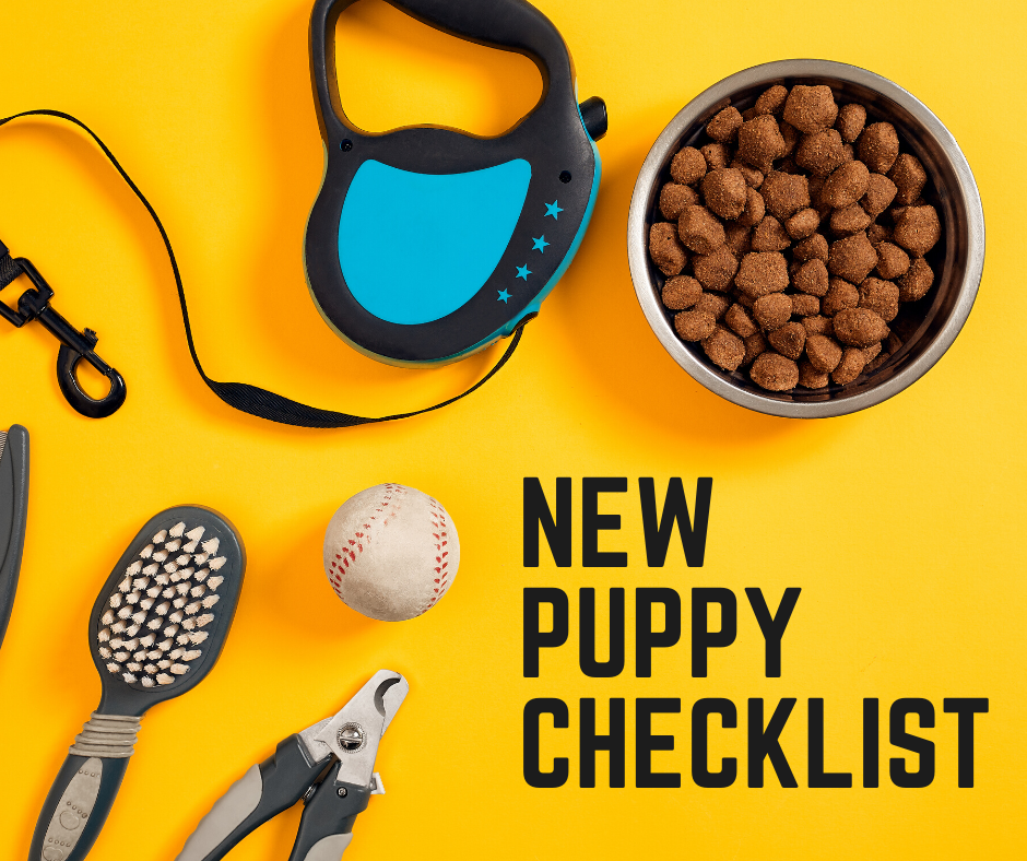 Puppy Checklist