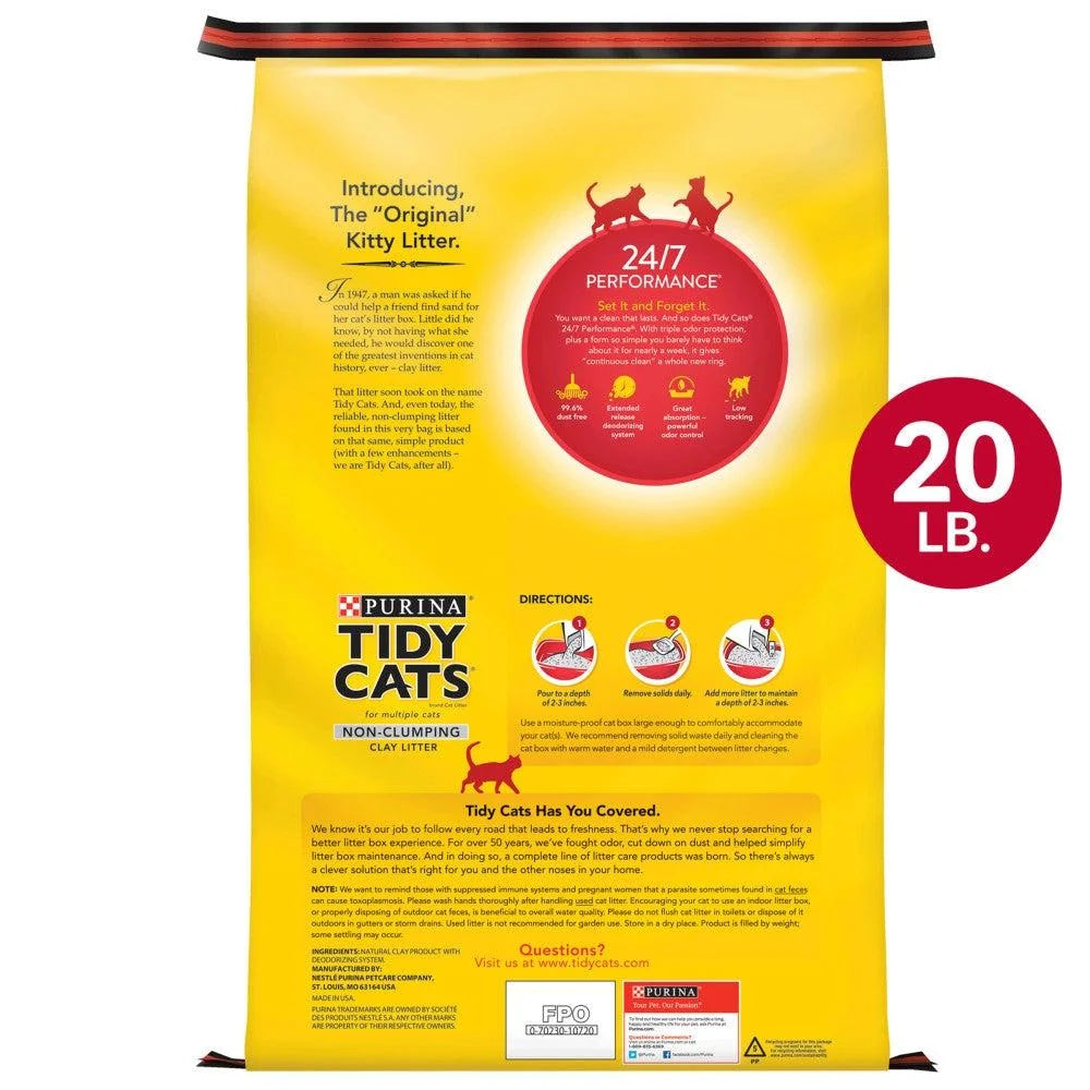 Purina - Tidy Cats 24/7 Performance Non-Clumping Cat Litter