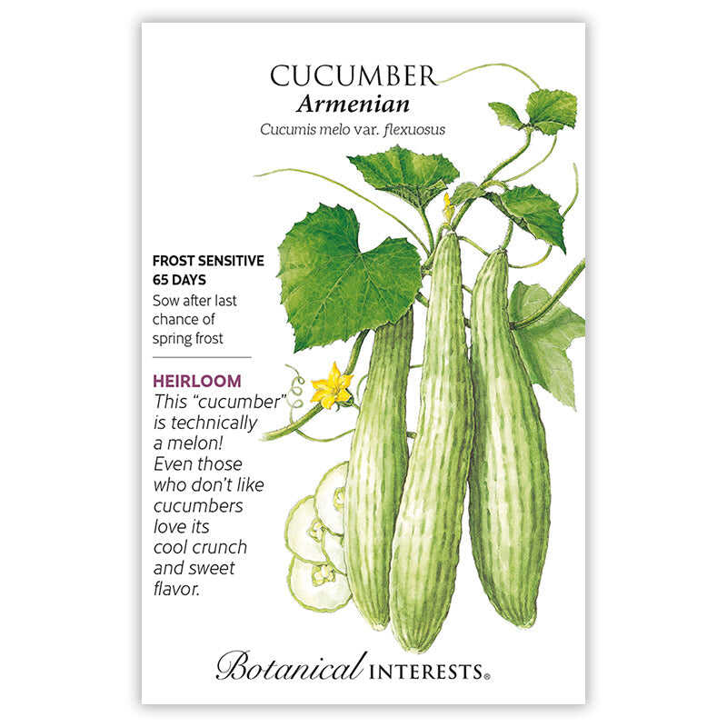 Botanical Interests, Inc. - Armenian Cucumber Seeds