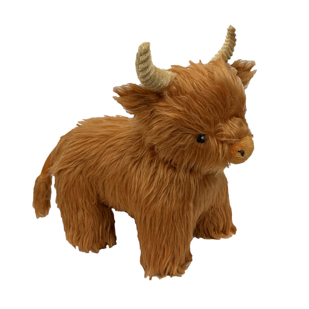 Petlou. Inc - Golden Highland Cow Dog Toy