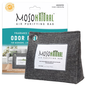 Moso Natural Air Purifying Bags f/ Bedroom, Living, Kitchen