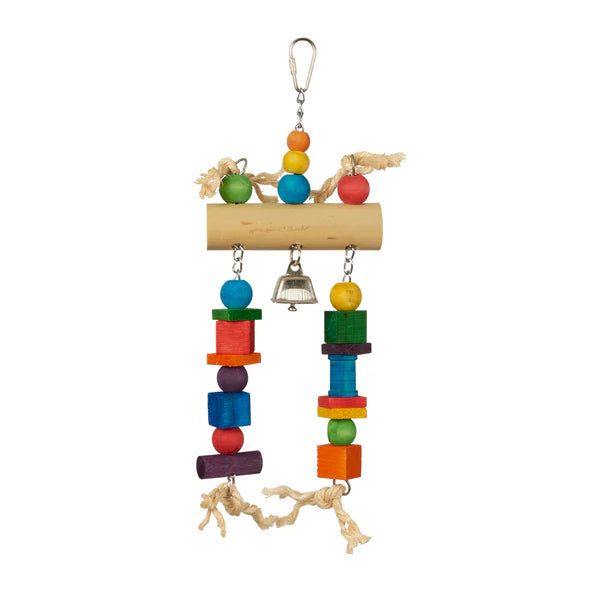 Caitec - Bird Toy Bamboo Log Medium