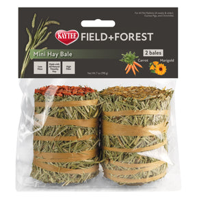 Field + Forest Mini Hay Bales Carrot/Pot Marigold 2 Pack