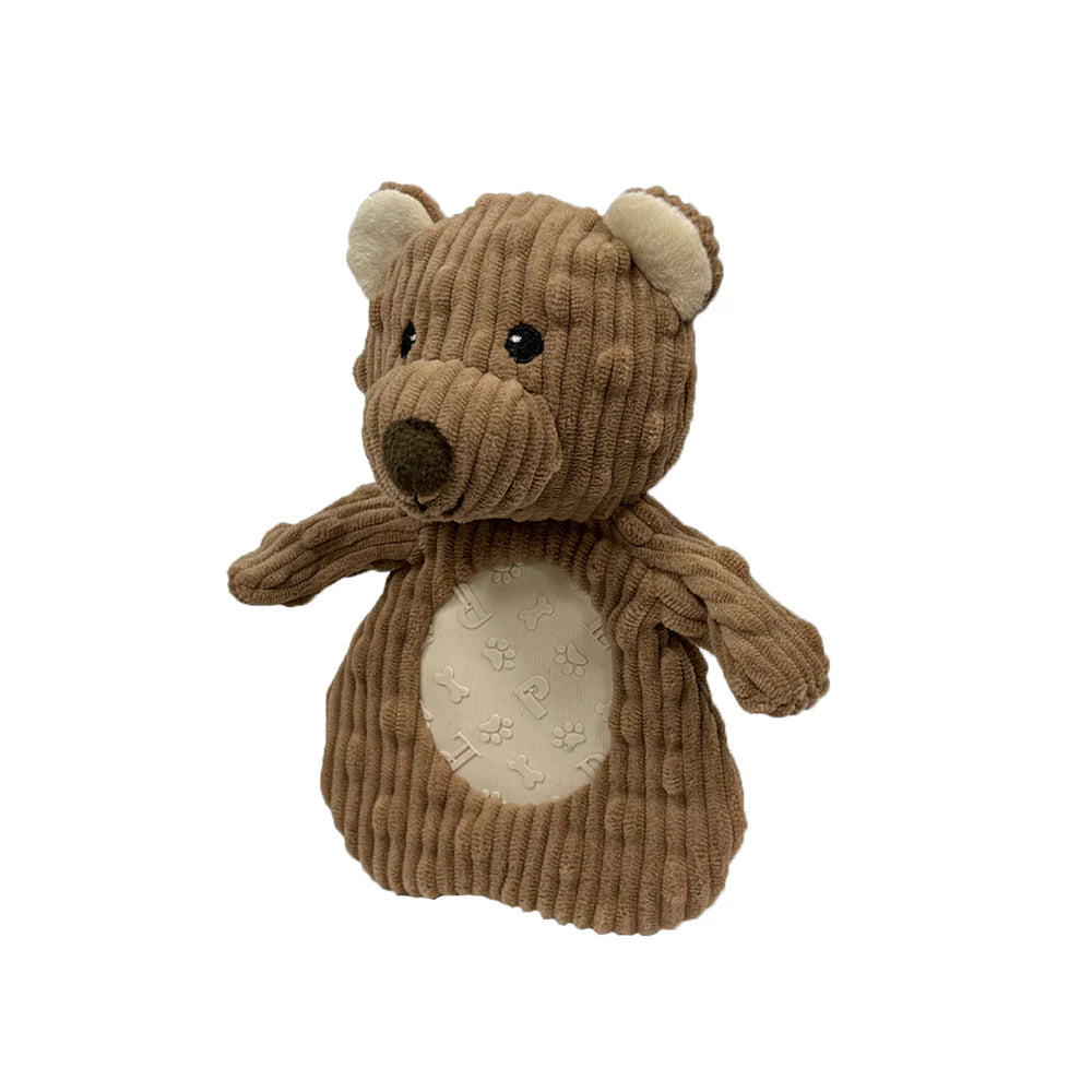 Petlou. Inc - Pocket Dotty Friends 7" Teddy Bear Dog Toy