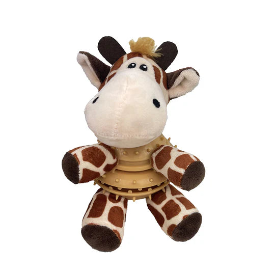 Petlou. Inc - Belly Treats Giraffe Dog Toy