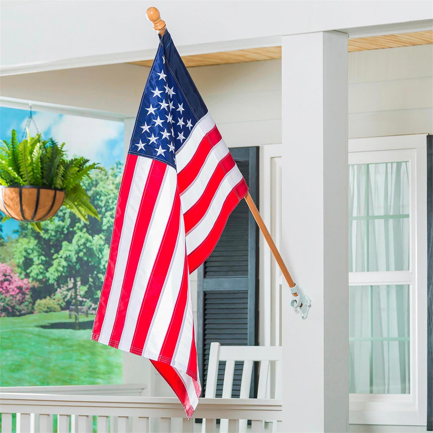 Evergreen Enterprises - Flag Pole Wooden