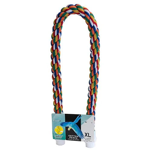 Caitec - Bird Toy Perch Cotton 1.5" Wide