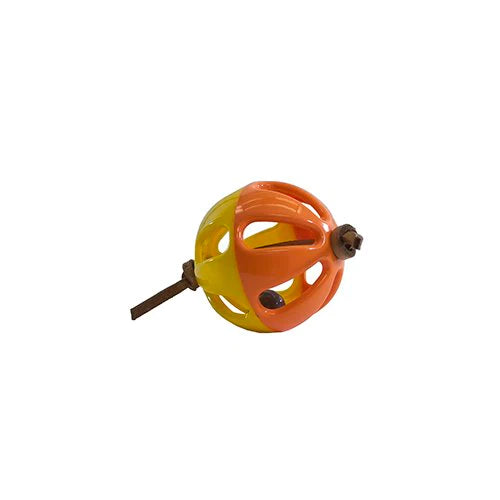 Caitec - Bird Toy Foot Ball w/Leather String