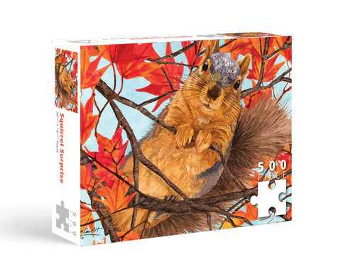 Puzzle Squirrel Surprise