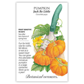 Botanical Interests, Inc. - Jack Be Little Pumpkin Seeds