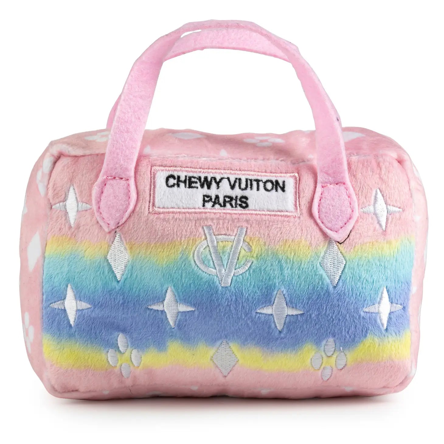 Haute Diggity Dog - Pink Ombre Chewy Vuiton Handbag Dog Toy