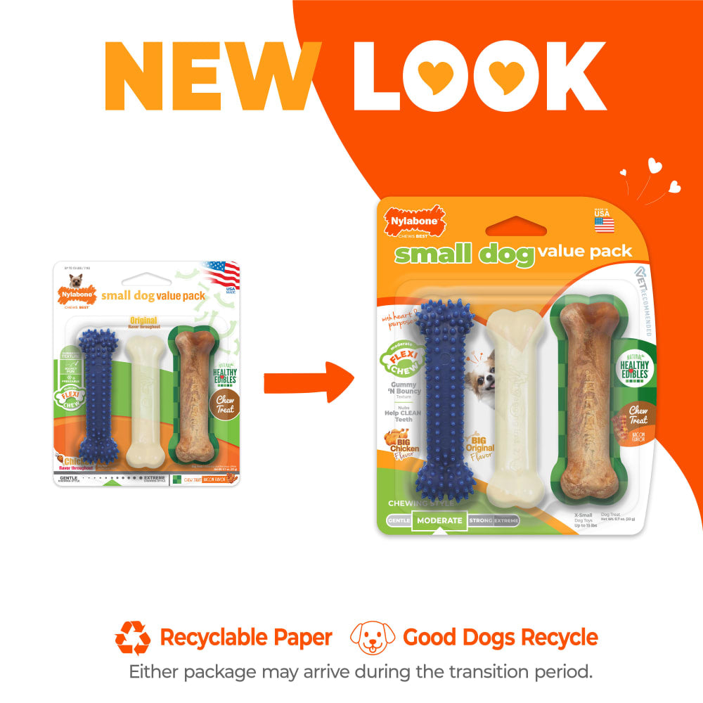 Nylabone - Flexi Chew Small Dog Value Pack