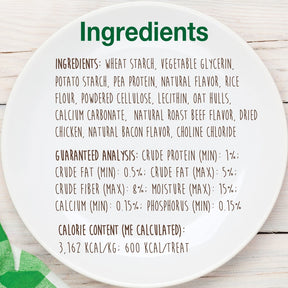 Nylabone - Healthy Edibles Roast Beef Flavor Bone Dog Treats Souper