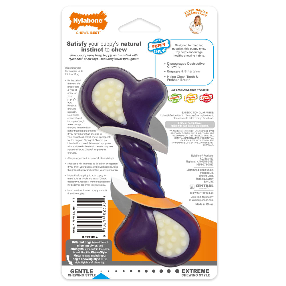 Nylabone - Puppy Chew Reg. Double Action Chew