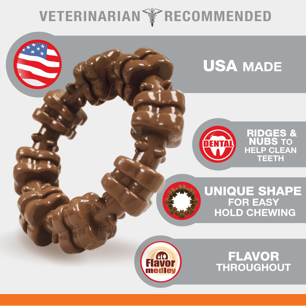 Nylabone - Dura Chew Textured Ring Chicken