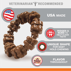 Nylabone - Dura Chew Textured Ring Chicken