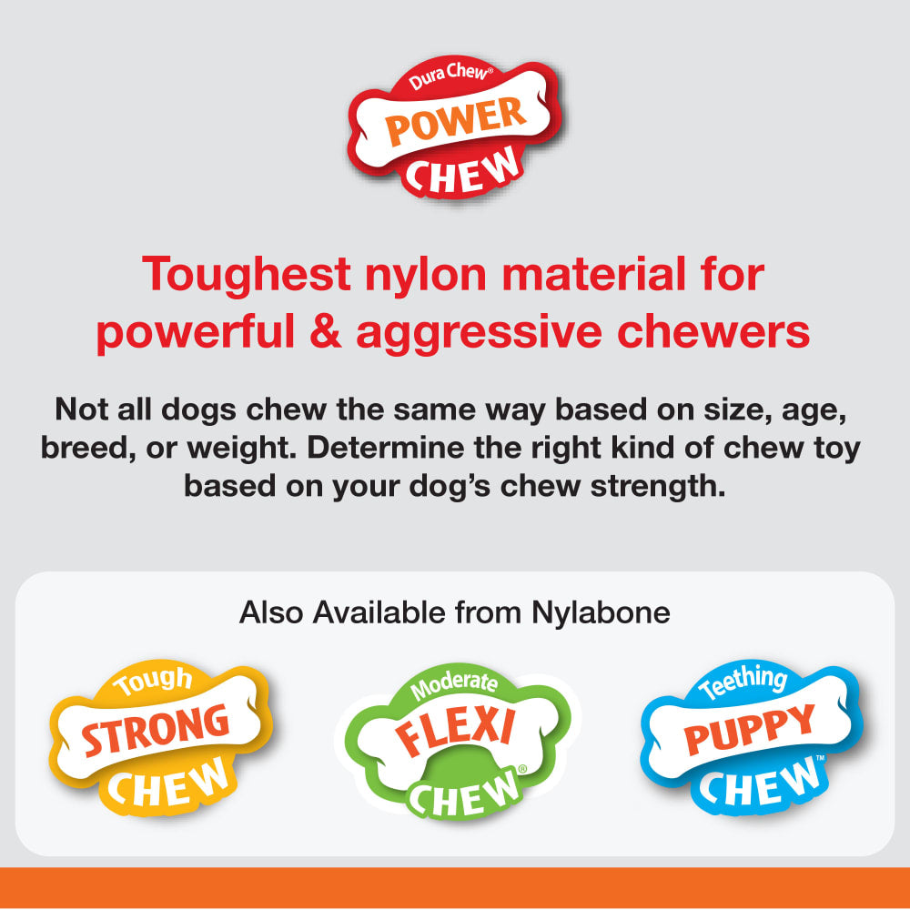 Nylabone - Dura Chew Meaty Rib Alternative Chew Toy Beef Flavor