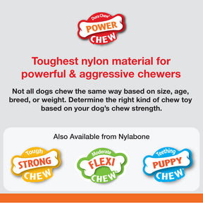 Nylabone - Dura Chew Meaty Rib Alternative Chew Toy Beef Flavor