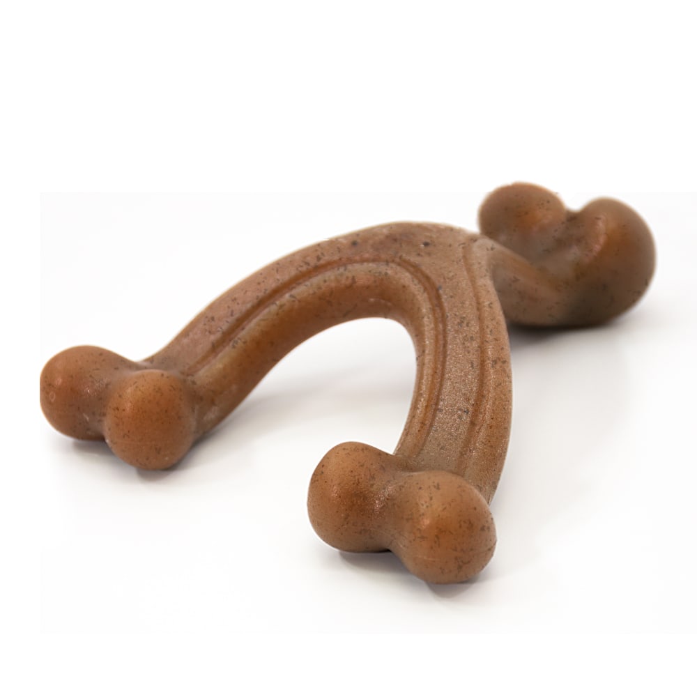 Nylabone - Gourmet Wishbone Bacon Regular Strong Chew