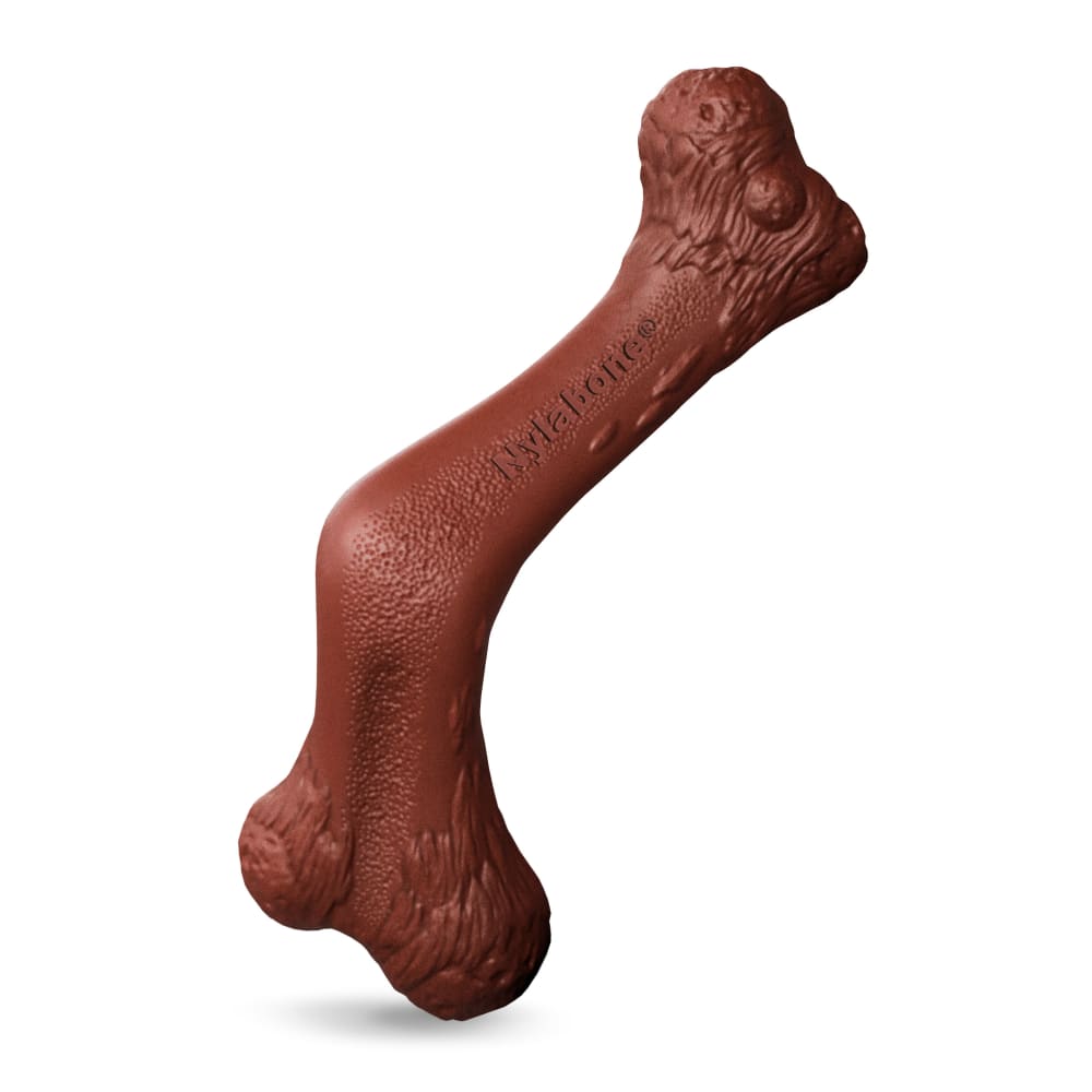 Nylabone - Dura Chew Elk Bone Alternative Chew Toy Venison Tenderloin