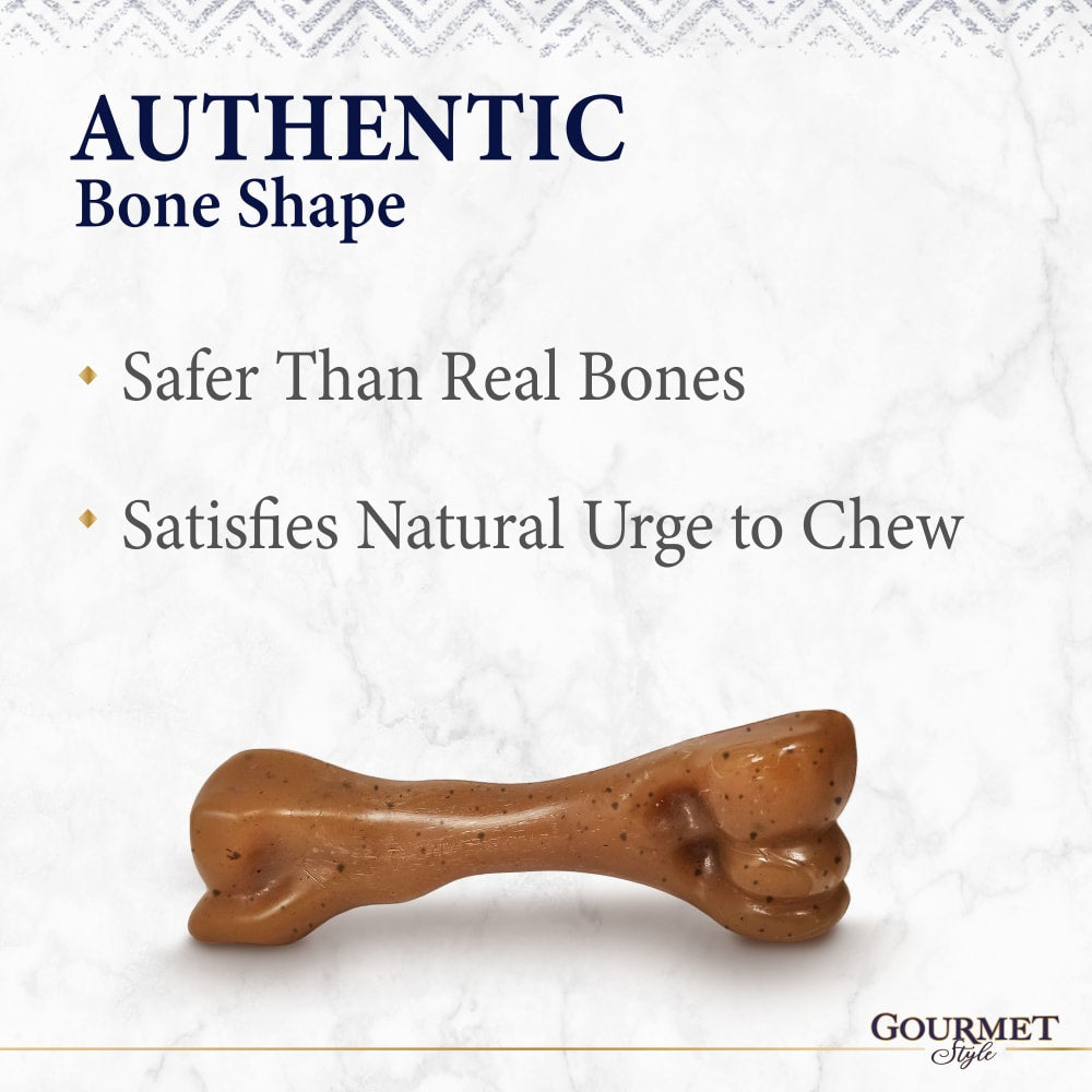 Nylabone - Gourmet Femur Bacon & Chicken Strong Chew Small