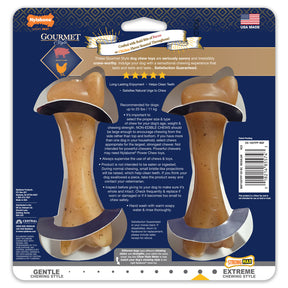 Nylabone - Gourmet Femur Bacon & Chicken Strong Chew Small