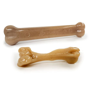 Nylabone - Gourmet Bone & Femur (Cheddar & Baby Back Ribs) Strong Chew