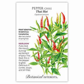 Botanical Interests, Inc. - Thai Hot Chile Pepper Seeds