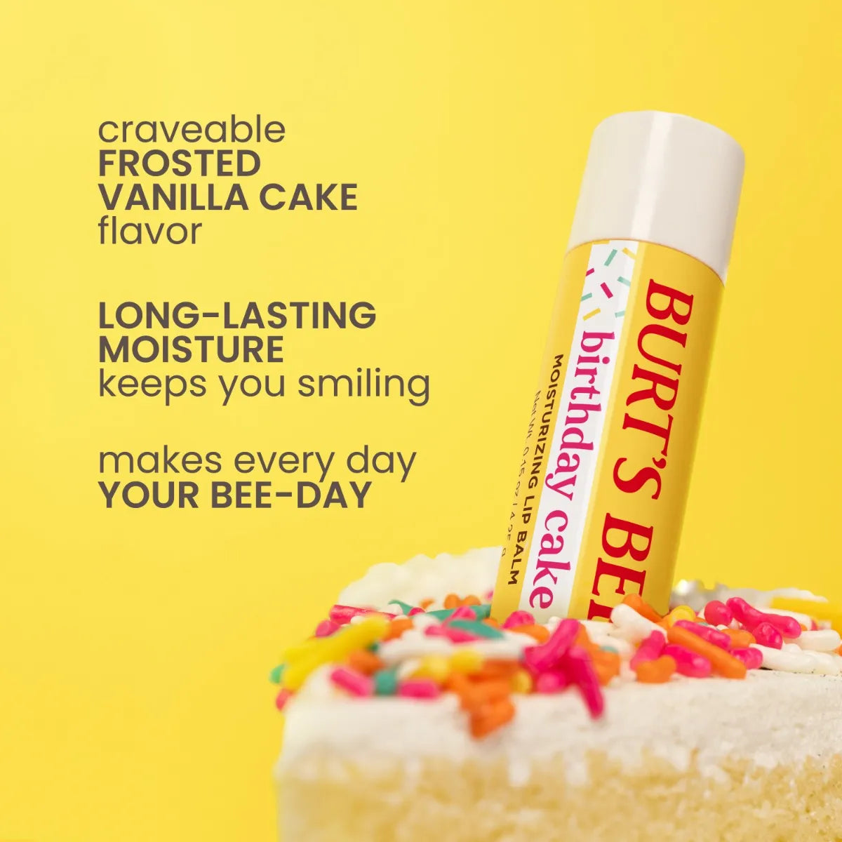 Burt's Bees - Lip Balm Birthday Cake