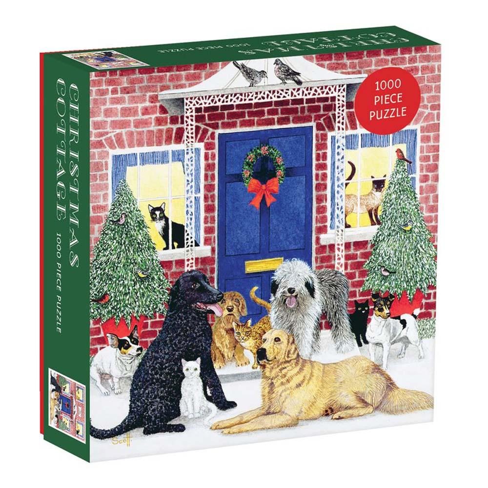 Chronicle-Hachette Book - Puzzle Christmas Cottage
