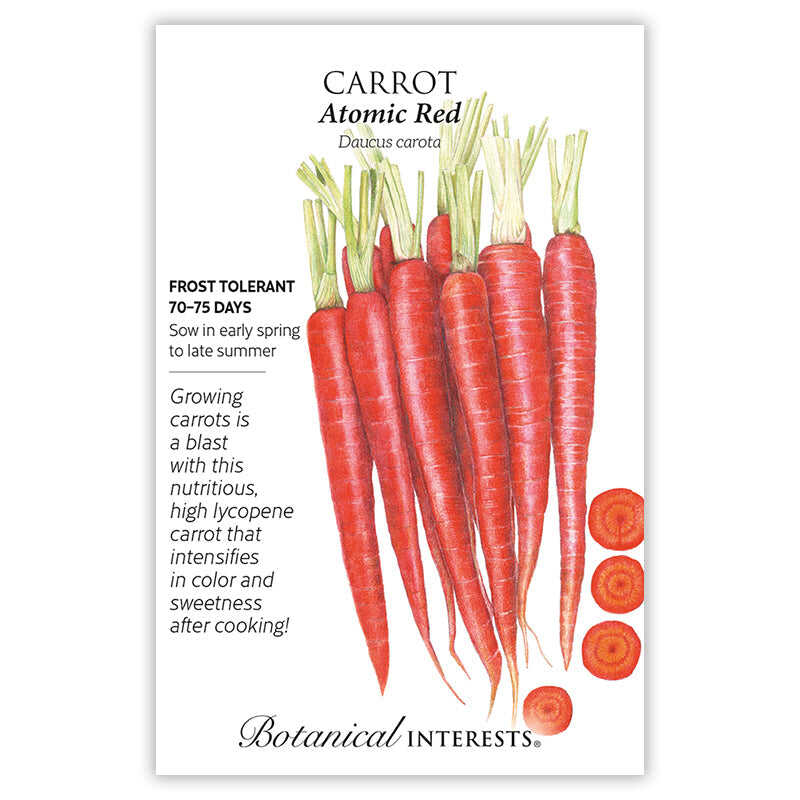 Botanical Interests, Inc. - Atomic Red Carrot Seeds
