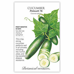 Botanical Interests, Inc. - Poinsett 76 Cucumber Seeds