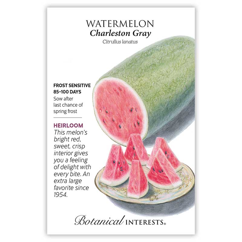 Botanical Interests, Inc. - Charleston Gray Watermelon Seeds