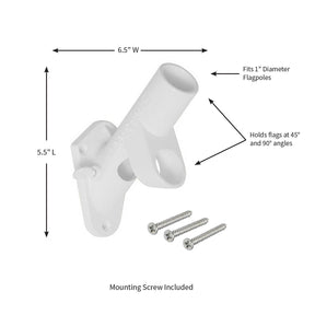 Evergreen Enterprises - Flag Pole Bracket Cast Iron