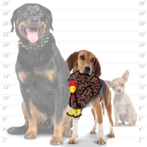 Tuffy Dog Toys - Tuffy Barnyard Turkey