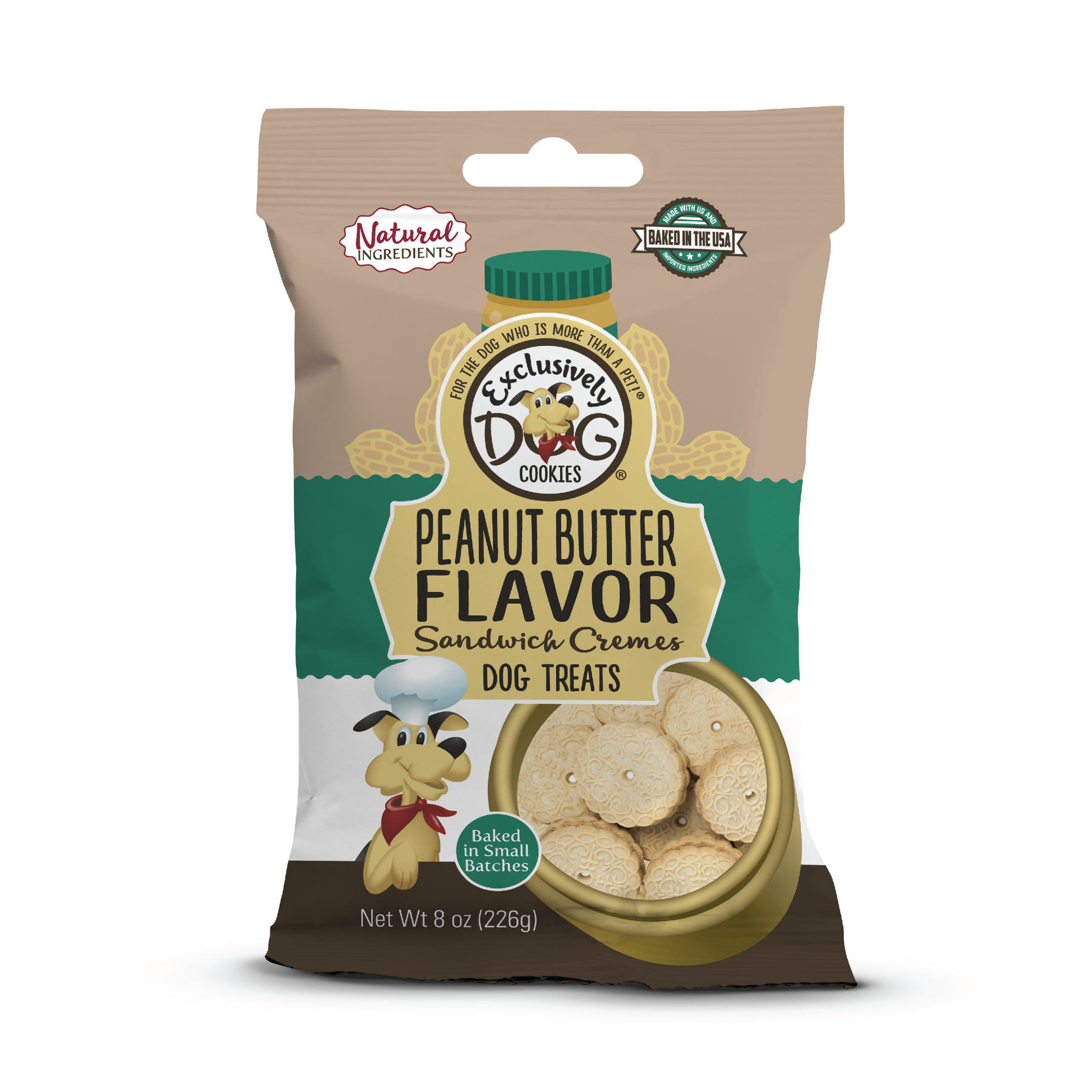 Central Pet Single Ship Whs -Sandwich Cremes Peanut Butter
